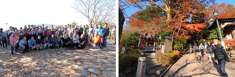 2016年12月　高尾山ハイキング