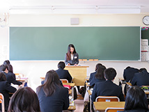 埼玉県立幸手桜高等学校にて授業をしました