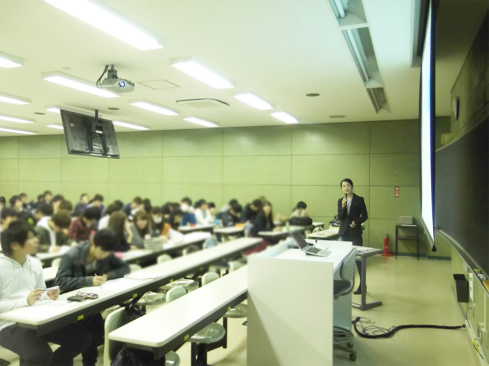 東京国際大学にて講義をしました